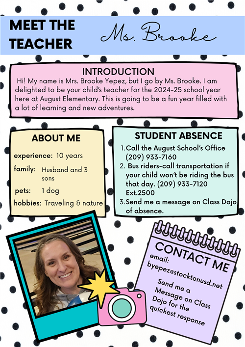 Meet the Teacher